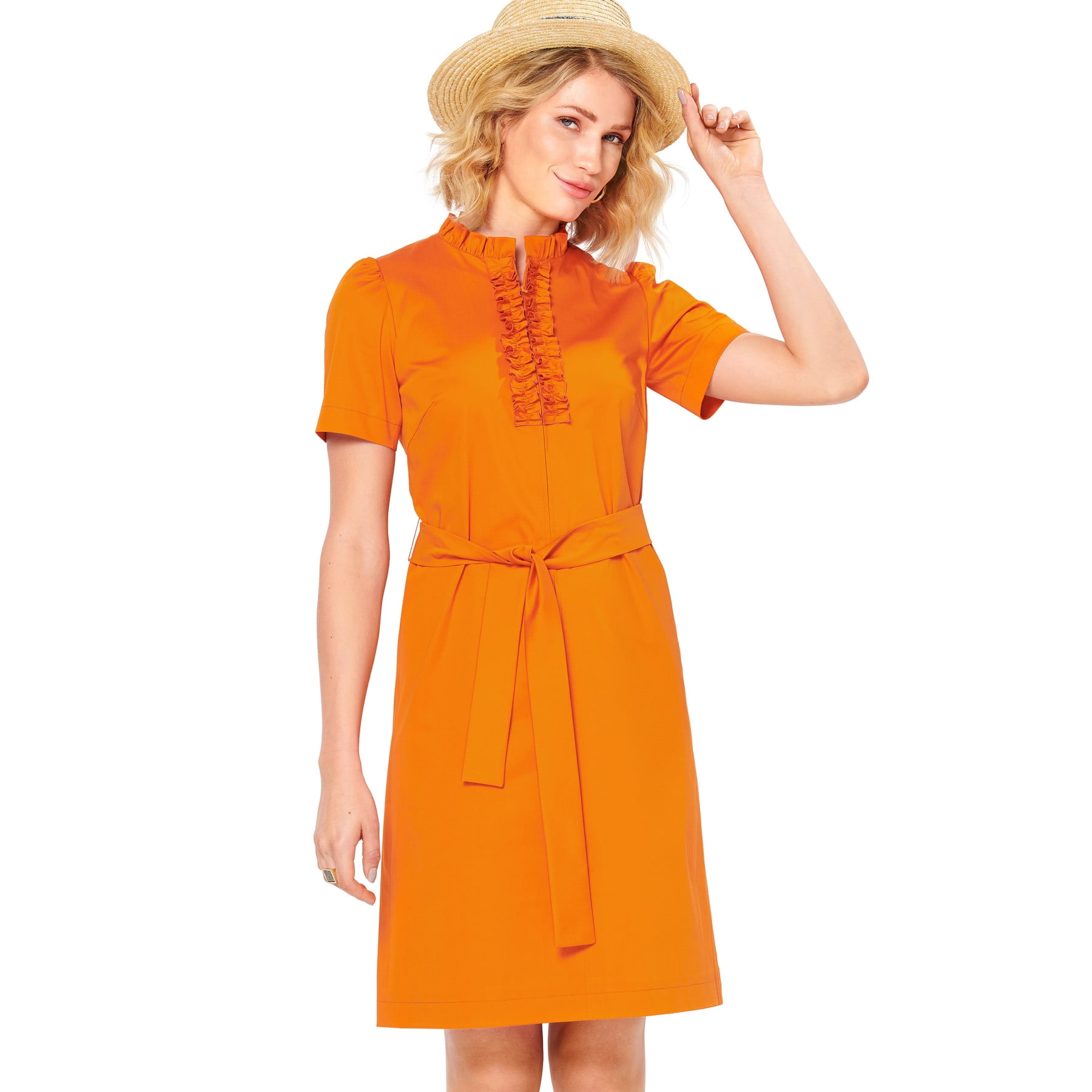 Burda Sewing Pattern 6143 Dresses 34-44 - Walmart.com