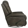 thumbnail image 5 of Catnapper Marge Swivel Glider Recliner in Gray Polyester Fabric, 5 of 8