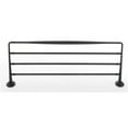 thumbnail image 3 of Alno A6726-24 Charlie's 24" Wide 4 Rod Solid Brass Bathroom Towel Rack Shelf - Brass, 3 of 7