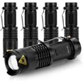 thumbnail image 1 of Mini LED Flashlight, 5 Pack 350 Lumens 3 Modes (No Battery), 1 of 5