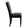 thumbnail image 3 of Flash Furniture Godrich Panel Back Parsons Chair, Black, 3 of 12