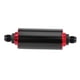 thumbnail image 5 of Filtro de gasolina universal de alto flujo AN6 de aluminio de 100 micrones para coche y camión, color rojo, 5 of 13