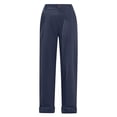 thumbnail image 6 of Girls Capri Pants Summer Trendy Linen Cropped Trouser with Pockets Beach Casual Cruise Fashion Capris Clothes, 6 of 7