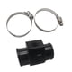 thumbnail image 5 of 2 juegos de abrazaderas de adaptador de sensor de temperatura de negro medidor de temperatura del medidor de agua de 34 mm, 5 of 9