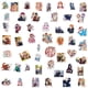 thumbnail image 2 of Genshin Impact Cartoon Character Stickers, Set of 50, Waterproof and UV Resistant, Great for All Your Gadgets, 2 of 5