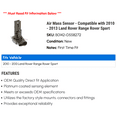 thumbnail image 2 of Air Mass Sensor - Compatible with 2010 - 2013 Land Rover Range Rover Sport 2011 2012, 2 of 2