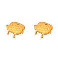 thumbnail image 4 of Toystoory Cojín de asiento con forma de tostada de felpa, reemplazo de dibujos animados, sillón transpirable, silla de ordenador, tipo 7 2piezas, 4 of 6