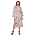 thumbnail image 1 of Moomaya Peignoir Imprimé pour Filles Peignoirs en Coton pour Femmes Robe de Chambre Portefeuille, 1 of 6