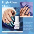 thumbnail image 4 of Kit de uñas en polvo AZUREBEAUTY, 30 unidades, con palitos de uñas y capa superior, 4 of 8