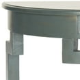 thumbnail image 4 of SAFAVIEH Liana Solid Rustic Demilune Console with Storage Drawer, Steel Teal, 4 of 5