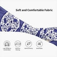 thumbnail image 5 of Rocae Blue And White Porcelain Pattern for Sweatbands Sports Headband for Men and Women,Fashion Sweat Bands Headbands for Running,Cycling,Football, Yoga, Fitness, 5 of 9