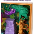 thumbnail image 6 of Polly Pocket Jungle Safari Compact, 2 Micro Dolls & Accessories, 6 of 8