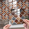 thumbnail image 2 of 1Set 5PC Self Adhesive Tile 3D Sticker Kitchen Bathroom Wall Sticker Decoration, 2 of 8