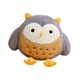 thumbnail image 4 of Búho de peluche, juguete de búho, muñeco de peluche, juguete de compañero de guardería, peluche para acurrucarse gris, 4 of 9