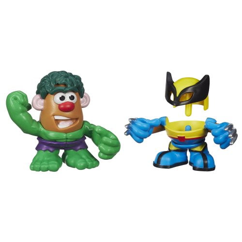 Playskool Mr. Potato Head Marvel Mixable Mashable Heroes as Hulk and