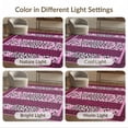 thumbnail image 7 of ODIKA Zebra Pink Leopard Print Mixed Spotted Striped Border Bold Cheetah for Dining Room, Large Office, Lounge, Non-Slip Chair-Friendly, 7 of 7