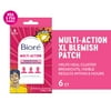 Biore Pimple Patch, Multi-Action X-Large Blemish and Oil Absorbing Patches, Hydrocolloid, 6 Ct