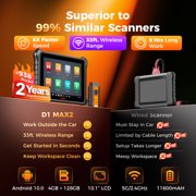 OTOFIX D1 Max2 Diagnostic Scanner, Bi-Directional Scan Tool, 40+ Service Functions,Full System Diagnostics, 2-Year Free Updates