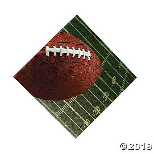 Football Luncheon Napkins