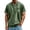 Dark Green_#11, variant on Sewkxo Henley Shirts for Men Acid Washed Oversized T Shirts Short Sleeve Summer Tops Stylish Vintage Plain Tees,Black XL