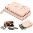 thumbnail image 2 of Women Sling Cross-Body Wallet,Women Sling Cross-Body Wallet,Indefinitet Embroidered Small Leather Phone Bag, 2 of 7