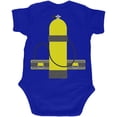 thumbnail image 2 of Old Glory Halloween Scuba Diver Costume Short Sleeve Graphic Baby One Piece, 2 of 6