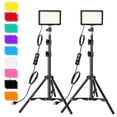 thumbnail image 1 of Kit de iluminación LED ALTSON para fotografía y vídeo, paquete de 2 unidades, 1 of 8
