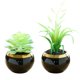 thumbnail image 1 of 2 uds simulación suculenta planta en maceta grande creativa moda artificial decoración del hogar flor de simulación, 1 of 5