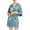 Green, variant on Women's Color Ding Robe Bathrobe Color Light Summer Thin Sexy Short Cardigan Robe