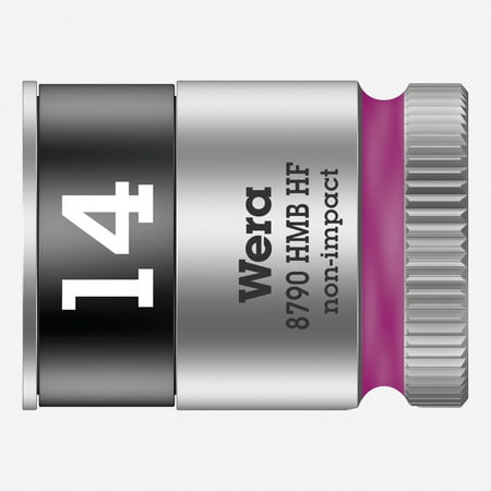 

Wera 003748 Zyklop Socket with 3/8 Drive with Holding Function - 14 mm