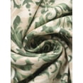 thumbnail image 5 of INSPIRE CHIC Camisón de Mujer de Manga Larga Ropa de Dormir Cuello Redondo Con Cierre Frontal Camisón de Casa con Bolsillo XL Verde Floral, 5 of 5