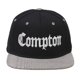 thumbnail image 2 of Capts City Compton Olde Inglés Snapback con diseño de billetes Negro / Gris Serpiente, 2 of 2