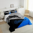 thumbnail image 2 of Gaming Comforter Teen Video Game Bedding Set Gamer Comforter for All Season Gamepad Home Decor for Comforter Set King Size,1 Comforter with 2 Pillowcases Blue Black Grey, 2 of 7