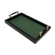 thumbnail image 1 of Bandeja de tocador, porta joyas, decorativa, rectangular, para mesa de centro de mesa, joyería Verde, 1 of 9