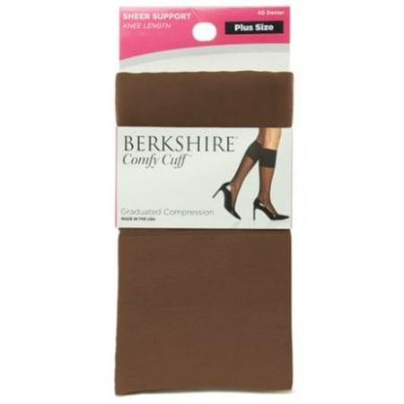 - Berkshire Plus Size Comfy Cuff Graduated Compression Sock