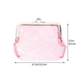 thumbnail image 3 of 3 Pcs Porte-Monnaie Transparent avec Fermoir Design pour Femme Fille, 3 of 8