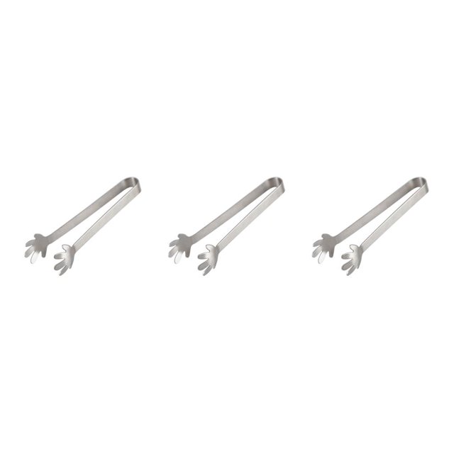 Kearding Pinzas para cocinar ensalada, azúcar, pinzas para el hogar, Mini servir bistec helado, abrazadera de varios estilos, utensilios de Type1 NO1