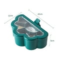 thumbnail image 6 of Yesbay Seasoning Box Lidded Dust-proof PP Divided Kitchen Spices Container Cooking Utensils, 6 of 8