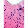 thumbnail image 2 of Gymnastics Leotard Girls Shiny Diamond Ballet Dance One Piece Sleeveless, 2 of 13