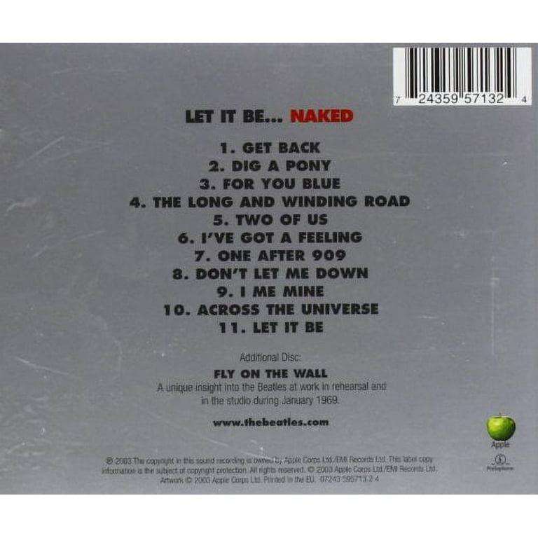 The Beatles - Let It Be Naked - Music & Performance - CD - Walmart.com