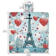 thumbnail image 2 of Valentine's Day Canvas Picnic Mat - Waterproof Outdoor Blanket for Park, Beach, and Camping - Large Portable Mat with Handles and Bonus Carry Bag for Travel and Picnic Parties, 2 of 6