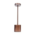 thumbnail image 1 of Ilios Innova | Lámpara de Mesa Cilíndrica Acabado Oro Rosa Minimalista, Diseño Moderno Decorativo para Sala, Recámara o Escritorio, 1 of 9