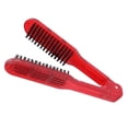 thumbnail image 4 of Splint Hair Brush, Heat Resistant Hair Comb Soft Anti Static  For Hair Straightening Shaping Red,Blue,Purple,Yellow, 4 of 8