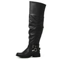 thumbnail image 3 of GLOBALWIN Women's Over-The-Knee Boots Black Thigh High Boots 8.5M, 3 of 8