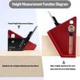 thumbnail image 4 of Woodworking Centering Finder, Center Line Marking Tool 0-58mm Accurate Scales  for Router Table, 4 of 7