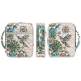 thumbnail image 6 of FOR U DESIGNS Boho Mandala Hummingbird Pattern Bible Cover for Women Men Multifunctional Church Bag Bible Protective Bag Handbag Christian Bible Accessories Christian Gifts, 6 of 7