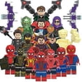 thumbnail image 2 of Superhéroe Spider-Man : No Way Home Minifiguras Doctor Octopus Electro Green Groblin Sandman Juguetes De Bloque De Construcción Para Niño, 2 of 4