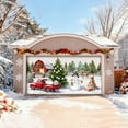 thumbnail image 4 of LLDYYDS Extra Large Christmas Banner for Garage Door Wide Holiday Party Decoration Festive Wall Hanging Outdoor Indoor Celebration Banner, 4 of 5