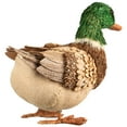 thumbnail image 6 of Northlight Woodland Duck Standing Figurine - 11.5" - Tan and Green, 6 of 8