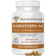 Real Mushrooms Cordyceps Peak Performance Supplement (300)
